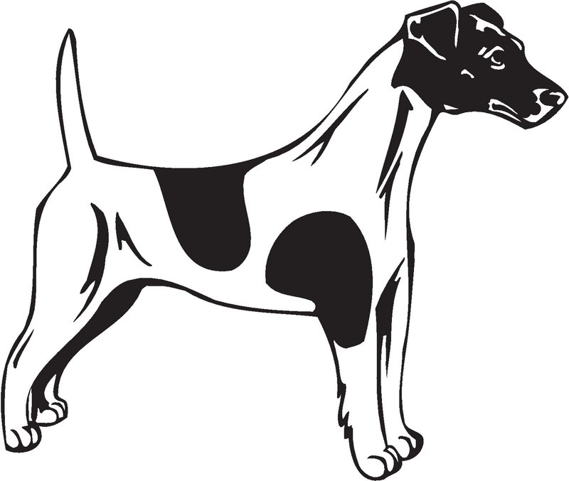 Fox Terrier (Smooth) Dog Sticker