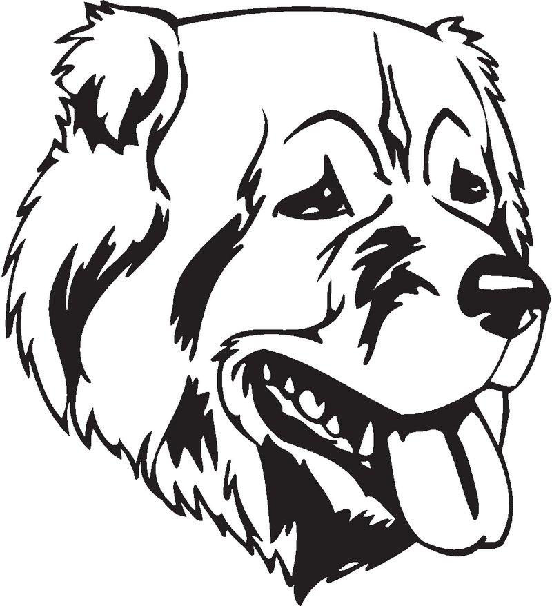Georgian Shepherd Dog Sticker