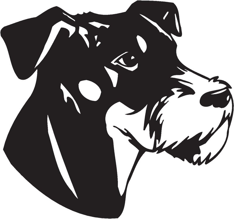 Jogdterrier Dog Sticker