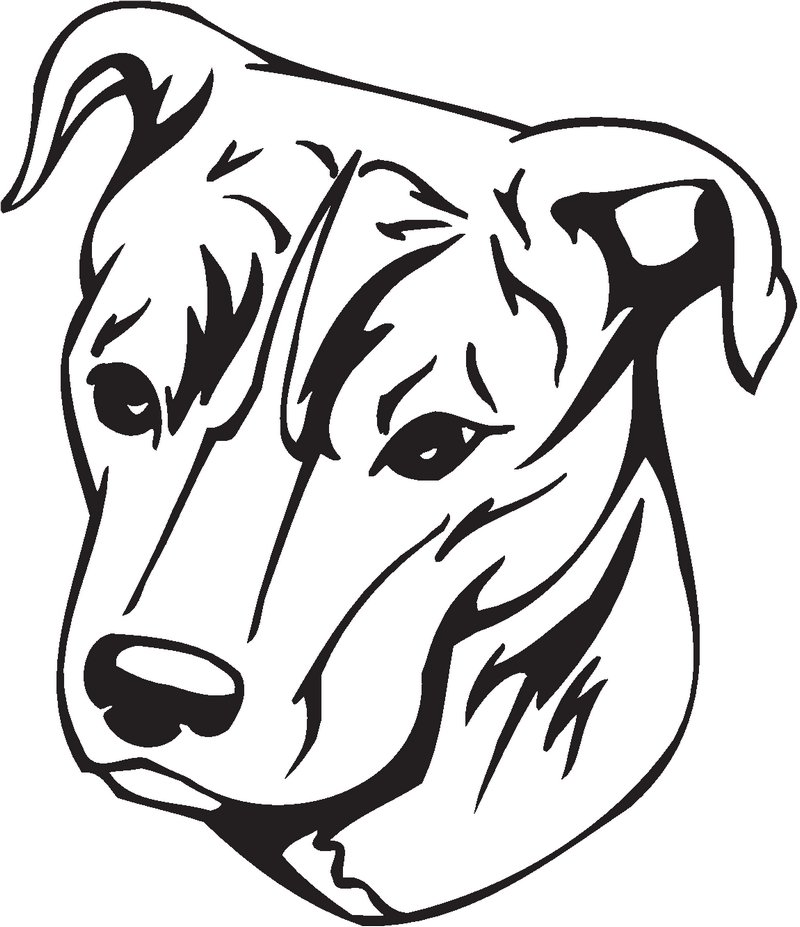 Mountain Cur Dog Sticker