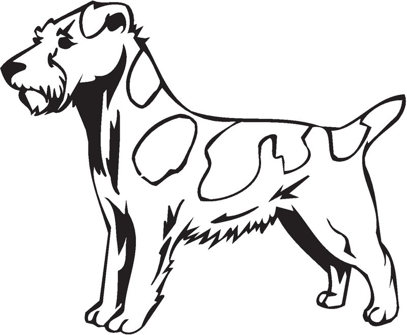Russell Terrier Dog Sticker