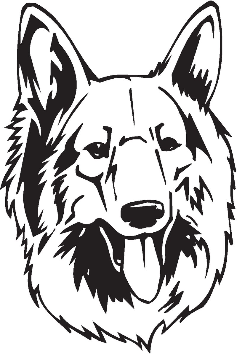 Shiloh Shepherd Dog Sticker