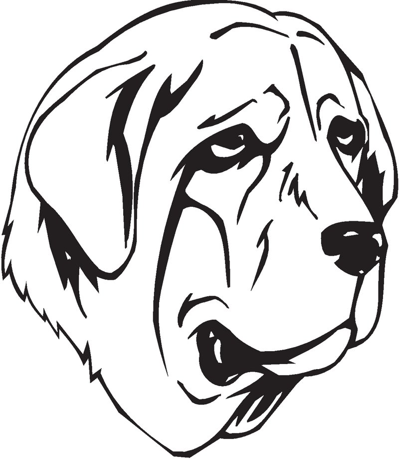 Spanish Mastiff Dog Sticker
