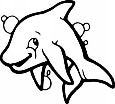 Dolphin Sticker 295