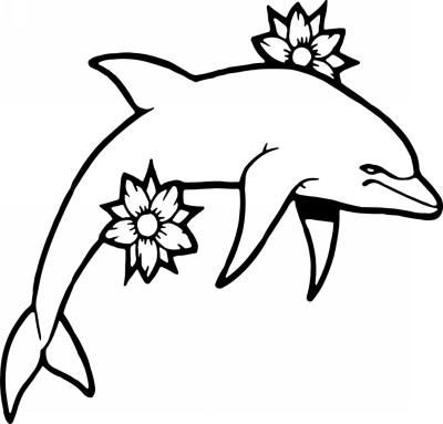 Dolphin Sticker 298