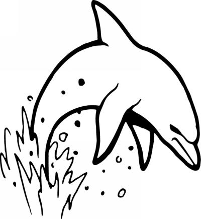 Dolphin Sticker 307