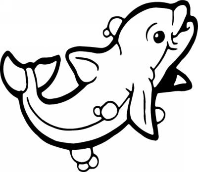Dolphin Sticker 323