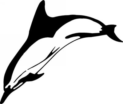 Dolphin Sticker 394