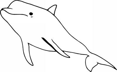 Dolphin Sticker 409