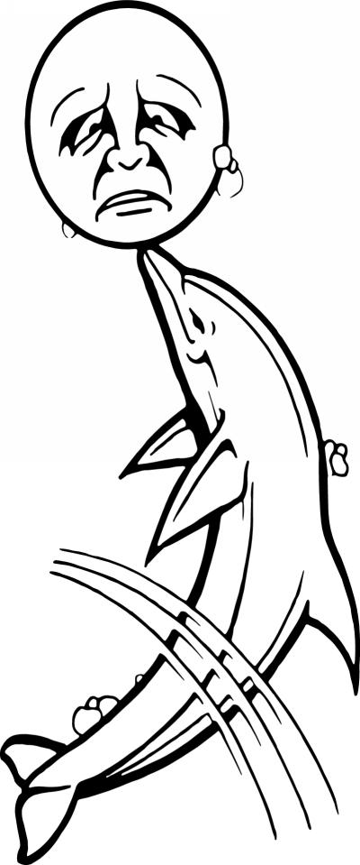 Dolphin Sticker 461