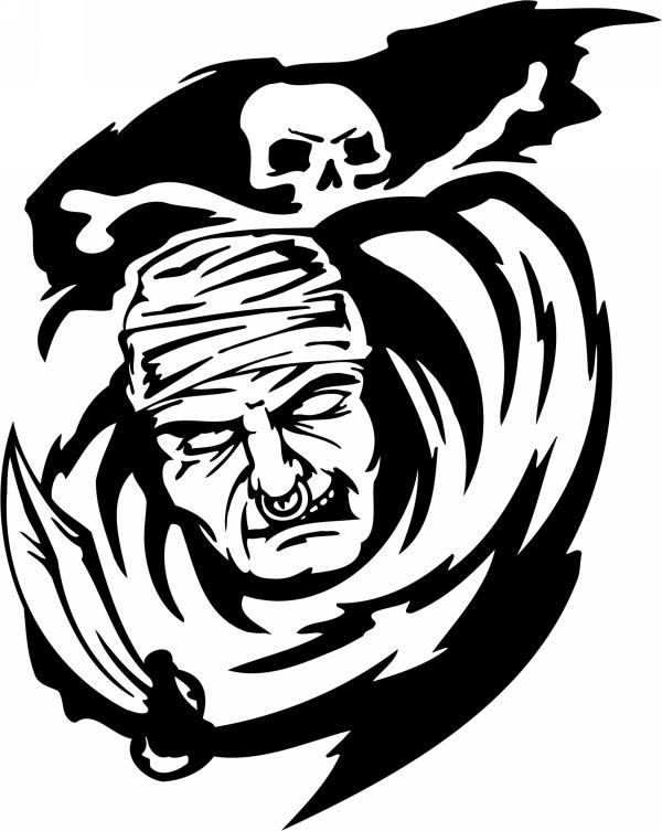 Pirate Sticker 41