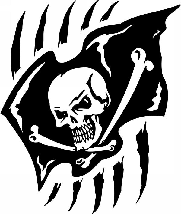 Pirate Sticker 48