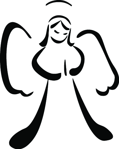 Angel Sticker 1121