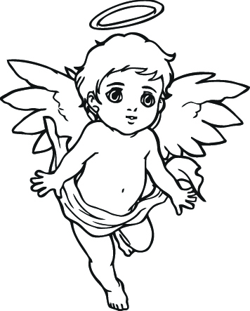 Angel Sticker 1132