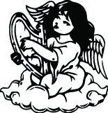 Angel Sticker 1162