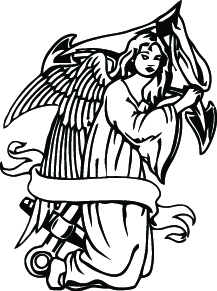 Angel Sticker 1164