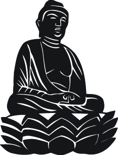 Buddha Sticker 1224