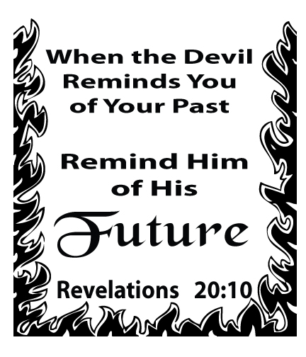 Revelation 20.10 Sticker