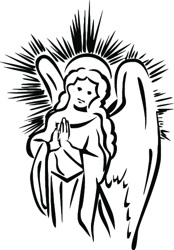 Angel Sticker 1093