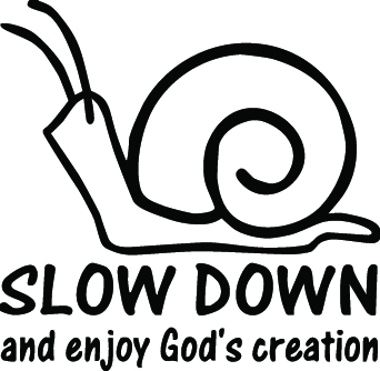 Slow Down Sticker 2132