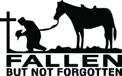 Fallen Not Forgotten Sticker 3156