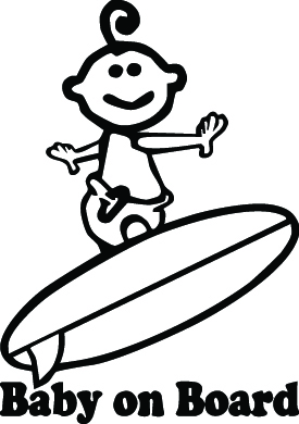 Baby On Board Sticker 3173