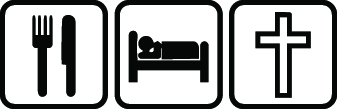 Eat Sleep Pray Sticker 3004