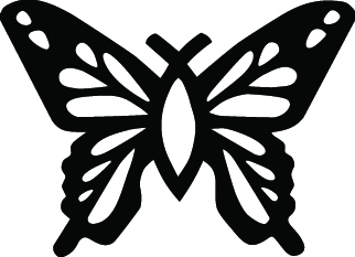 Butterfly Sticker 3040