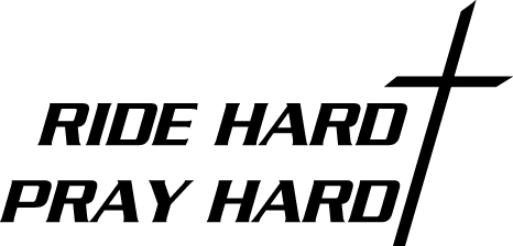 Ride Hard Pray Sticker 4217