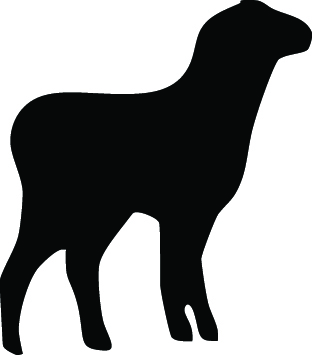 Sheep Sticker 4046