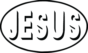 Jesus Sticker 2106