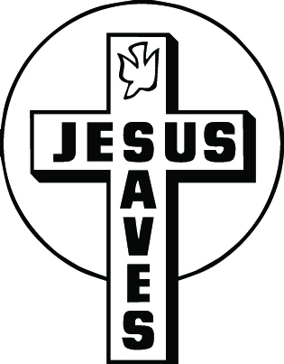 Jesus Saves Sticker 2130