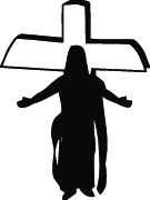 Savior and Cross Sticker 2236