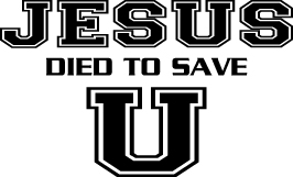 Jesus Saves Sticker 3222