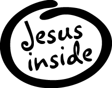 Jesus Inside Sticker 4243