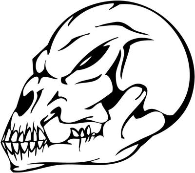 Skull Sticker 49