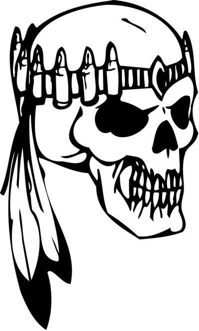 Skull Sticker 56