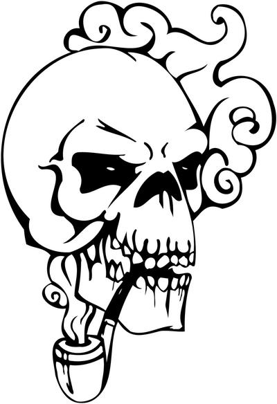 Skull Sticker 66