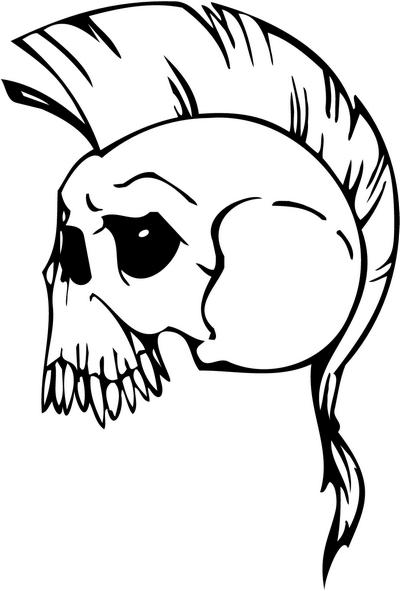 Skull Sticker 67