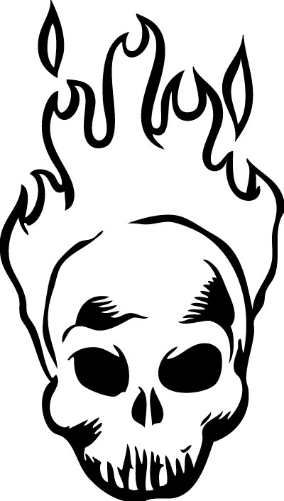 Skull 18 Sticker