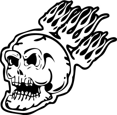 Skull 21 Sticker