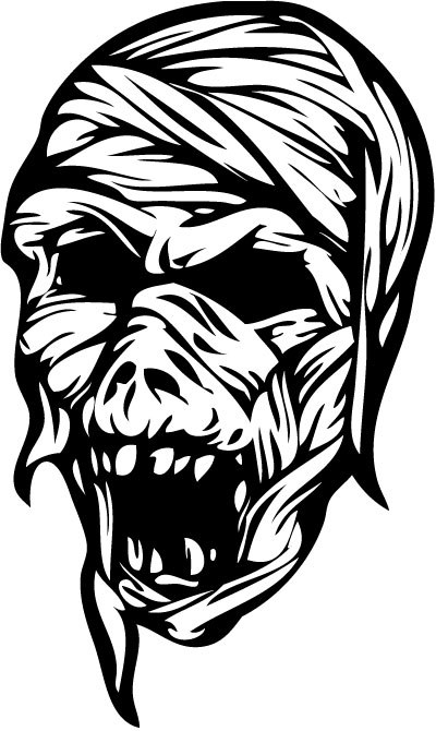 Skull 36 Sticker