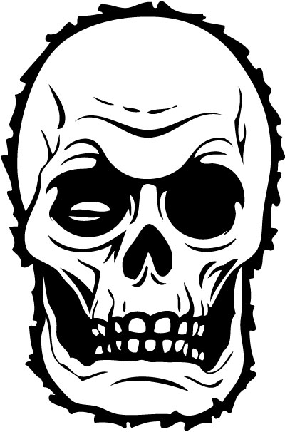 Skull 60 Sticker