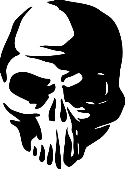 Skull 65 Sticker