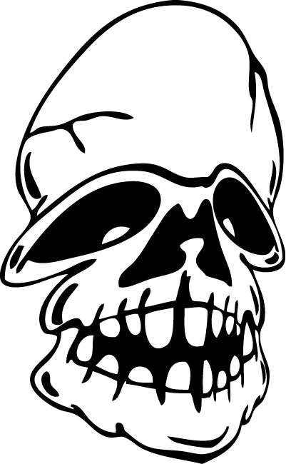 Skull 85 Sticker