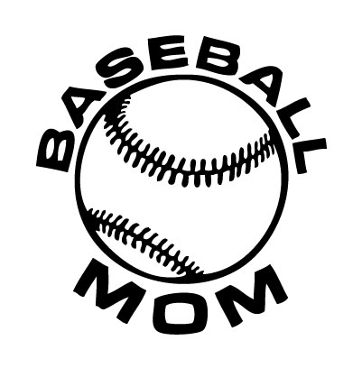 Baseball Mom Sticker
