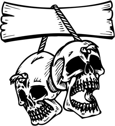 Skull Sticker 256