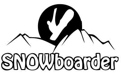 Snow Boarder Sticker