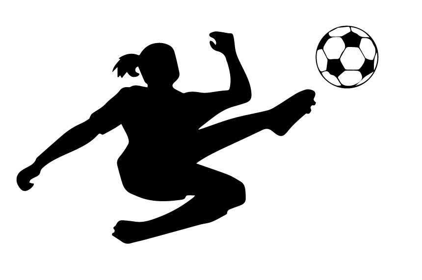 Soccer Girl Sticker