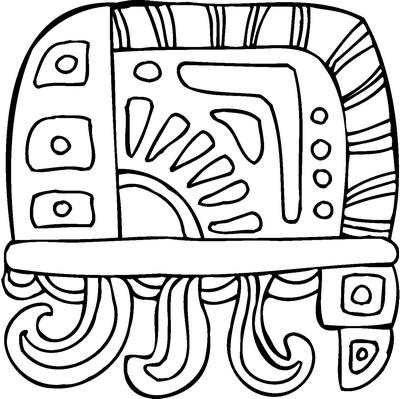 Mayan Sticker 2